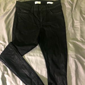 Black skinny jeans